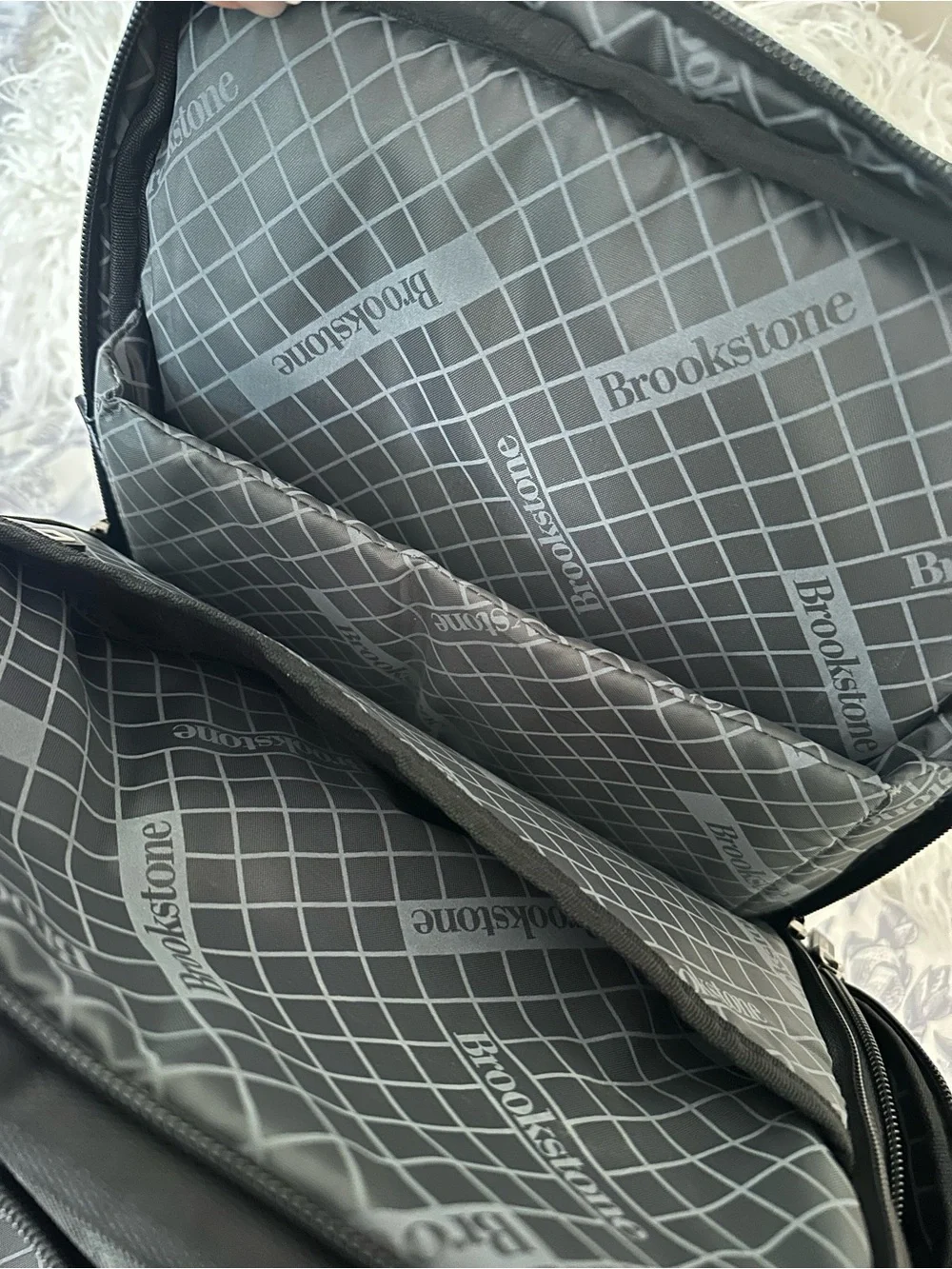 Brookstone Black Travel Backpack